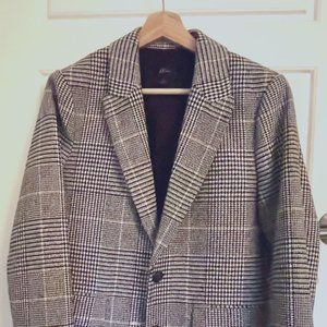 J. Crew Willa Plaid Blazer